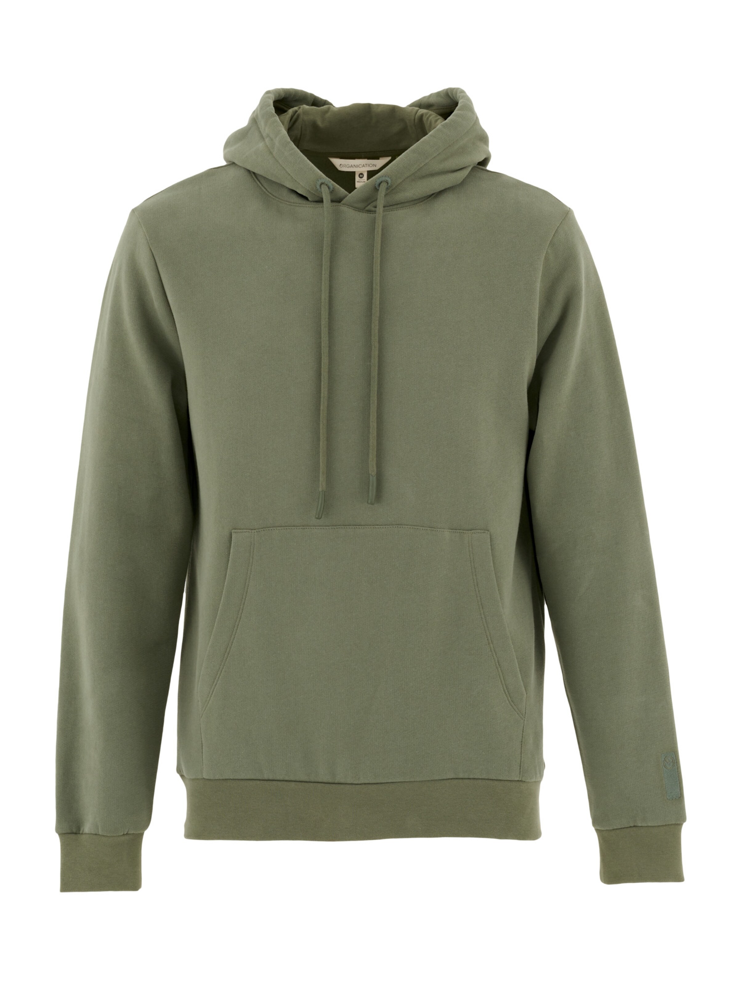 Organication Sweatshirt in Green: front