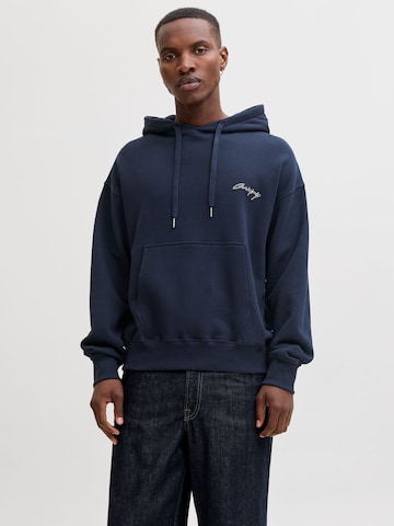JACK & JONES - Sudadera en azul: frente