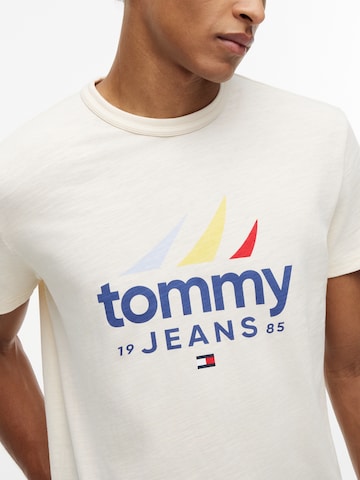 Tommy Jeans Paita 'SAILING' värissä beige