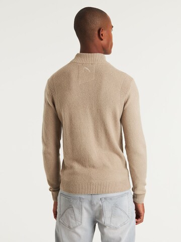 Pull-over 'Trace Mock' CHASIN' en marron