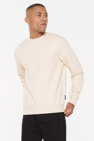 Harlem Soul MA-TT Sweatshirt in Beige: Vorderseite