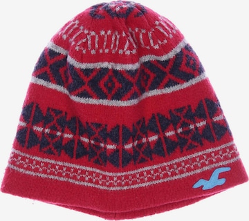 HOLLISTER Hut oder Mütze 58 in Rot: predná strana