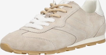 Baskets basses Marc O'Polo en beige : devant