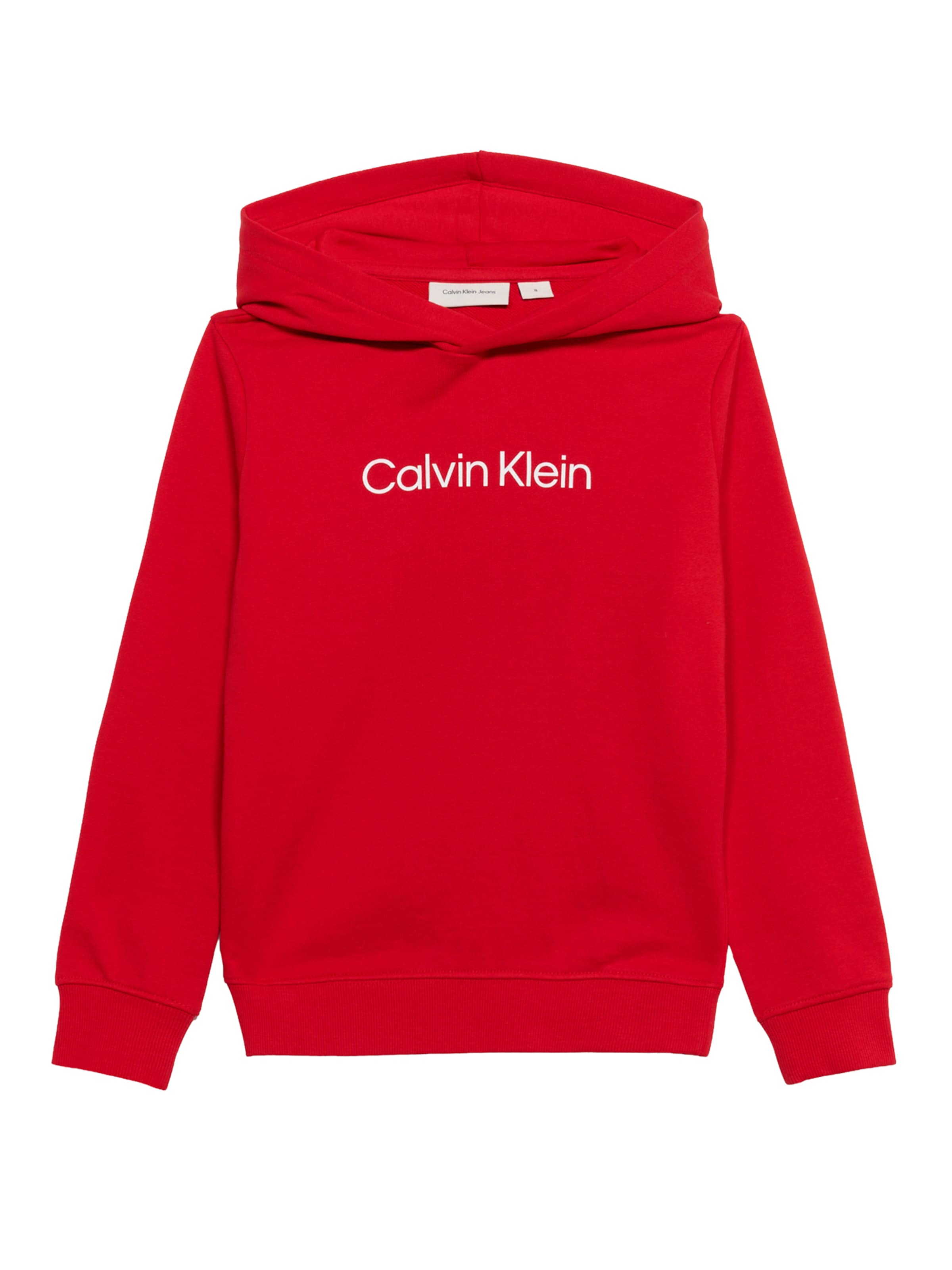 Felpa in 104 Calvin Klein Jeans di colore rosso / bianco, Visualizzazione prodotti