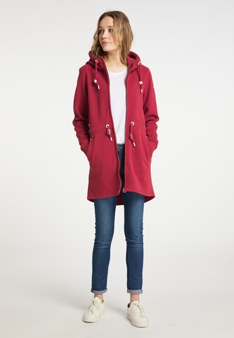 DreiMaster Maritim Sweatjacke in Rot