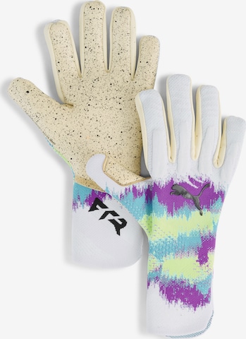 Gants de sport 'Future Ultimate' PUMA en blanc : devant