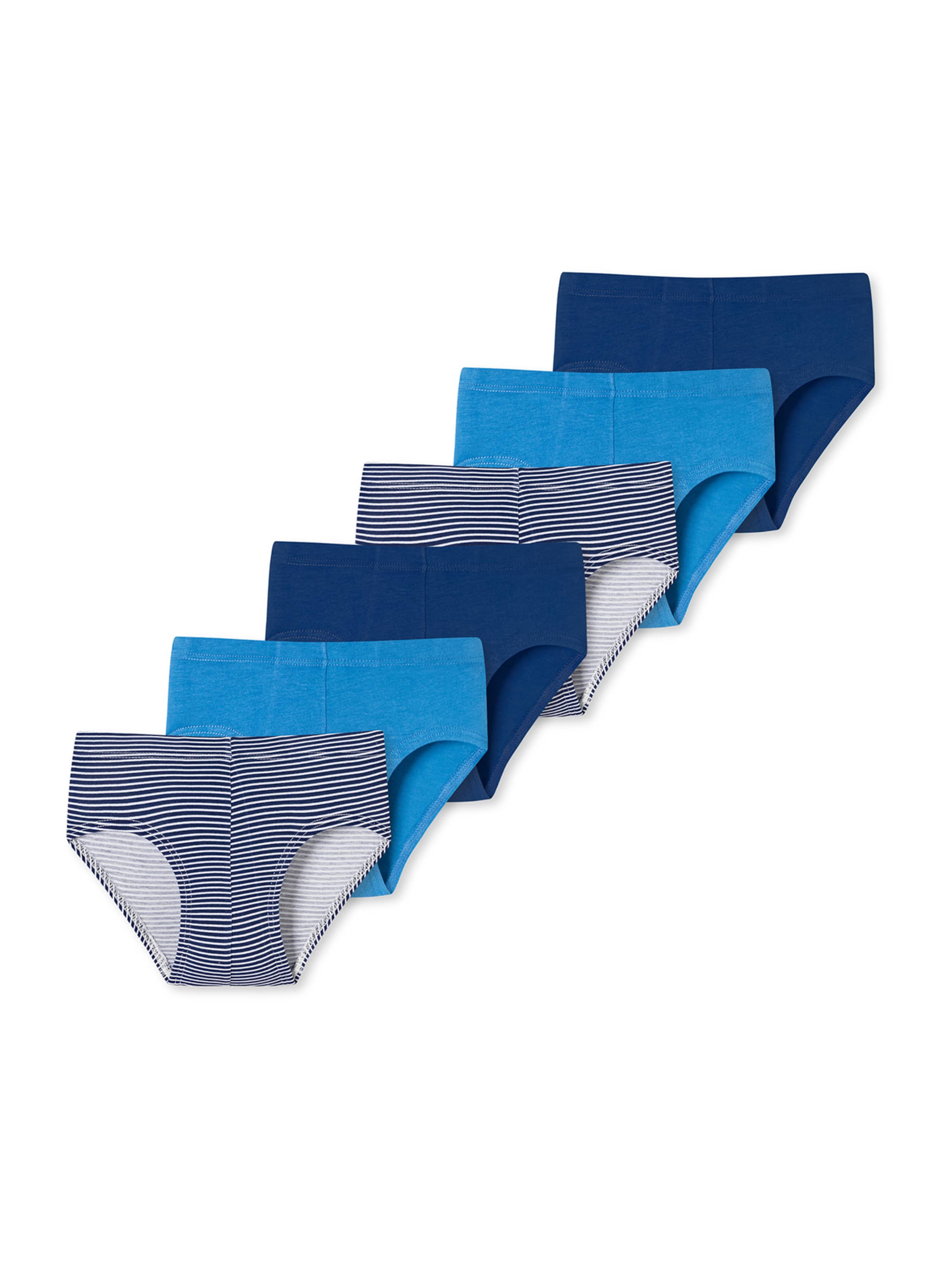 SCHIESSER Onderbroek ' 95/5 Organic Cotton ' in Blauw: voorkant