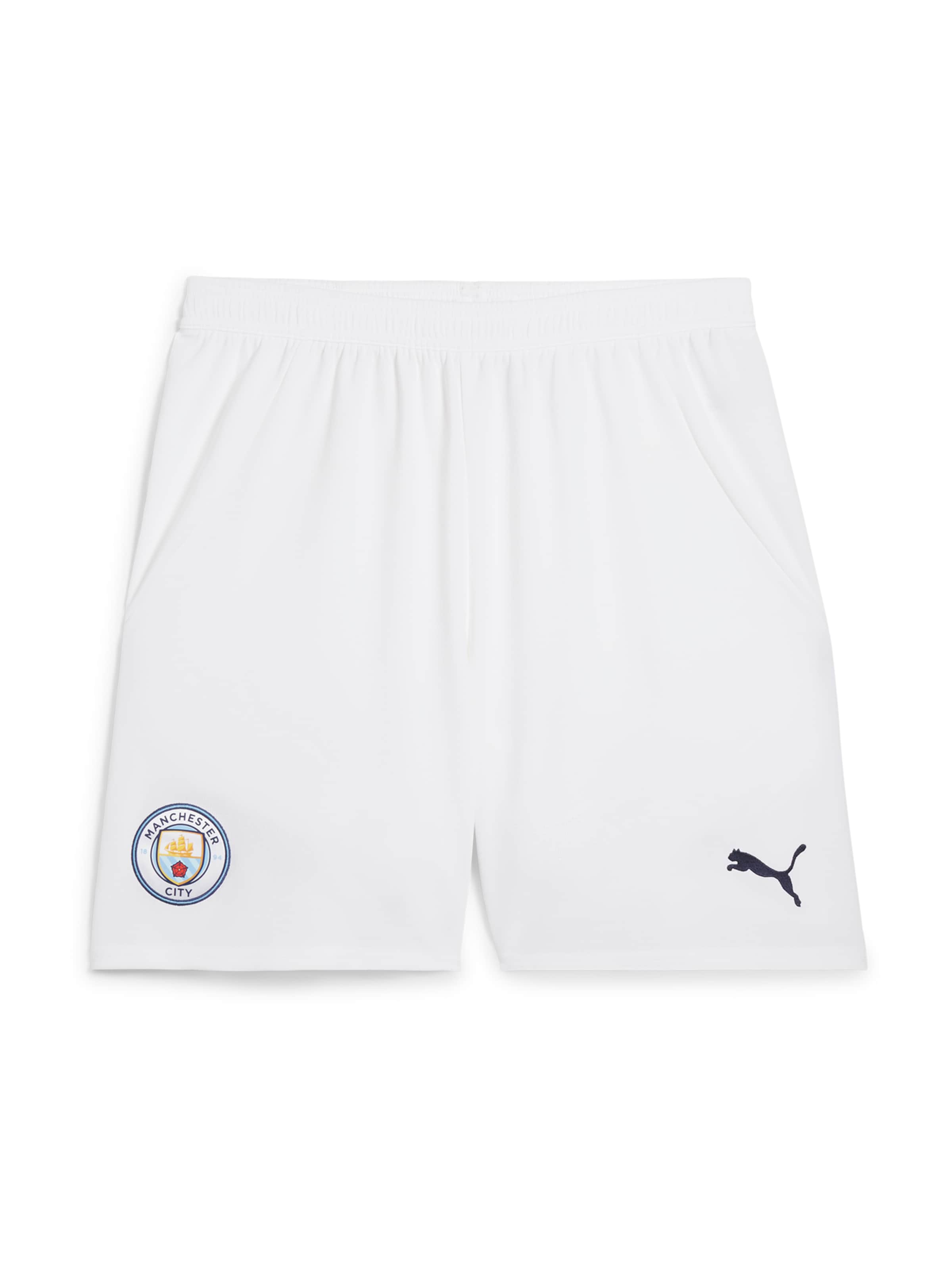 PUMA Regular Sports trousers 'Manchester City 24/25' in White: front