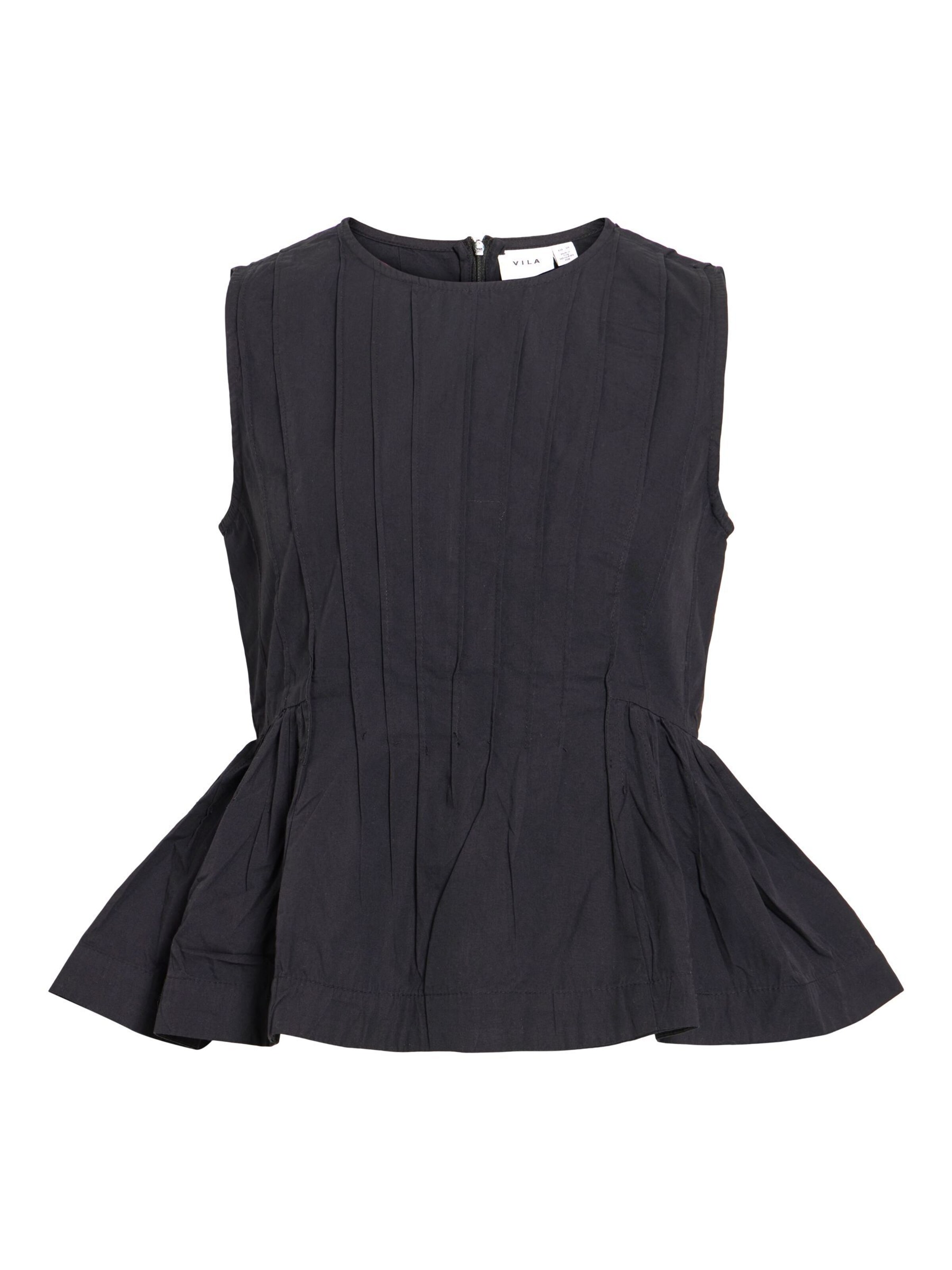 VILA - Blusa 'VIJimba' en negro: frente