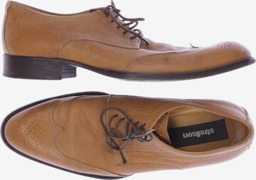 STRELLSON Flats & Loafers in 42 in Brown: front