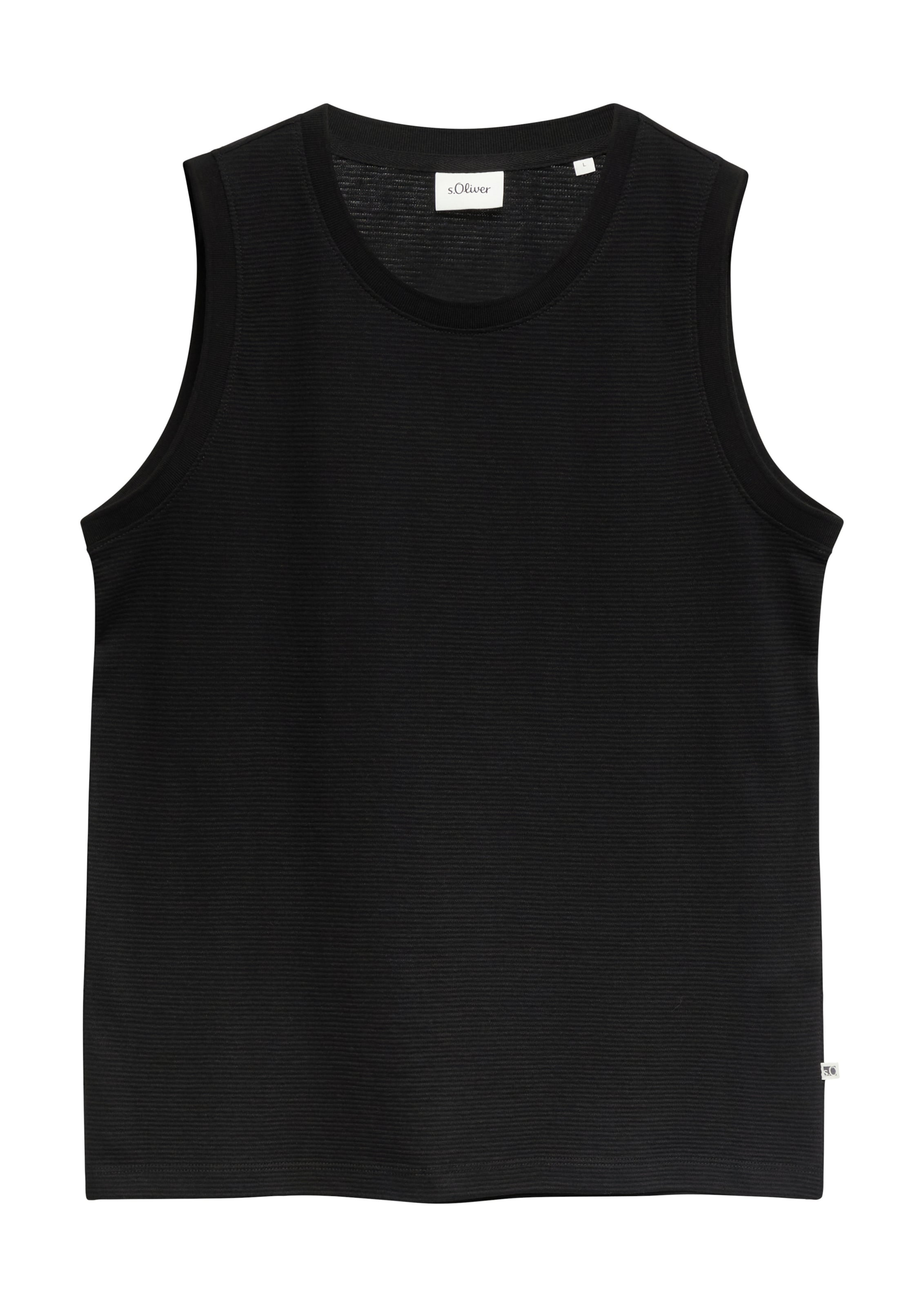T-Shirt s.Oliver en noir : devant