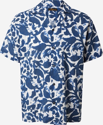 Fit confort Chemise 'JPRBLUBILBAO' Jack & Jones Premium en bleu : devant