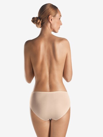 Hanro Broekje ' Satin Deluxe ' in Beige: voorkant