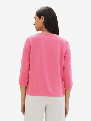 TOM TAILOR T-shirt i rosa