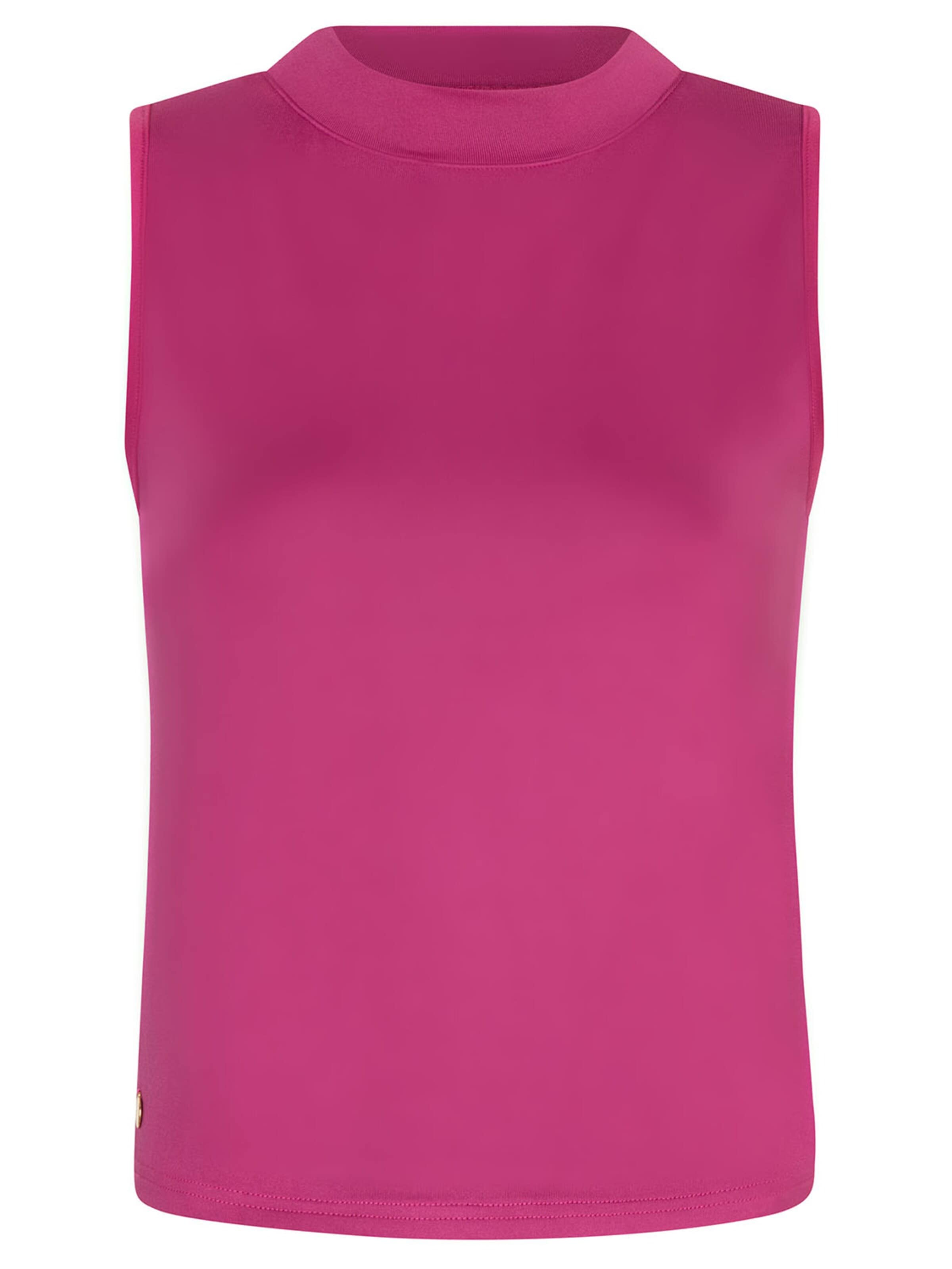 Haut 'Crop top halter Natural' Chic by Lirette en rose : devant