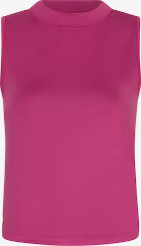 Haut 'Crop top halter Natural' Chic by Lirette en rose : devant