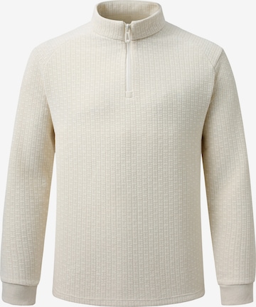 ALLTHEMEN Sweatshirt 'Stille' in White: front