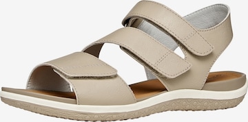 GEOX - Sandalias en oro: frente