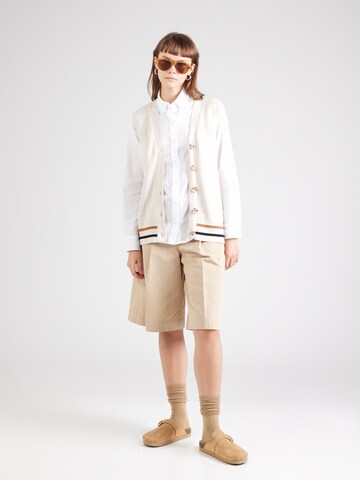 OBJECT Knitted Vest 'OBJBLAKSY' in White