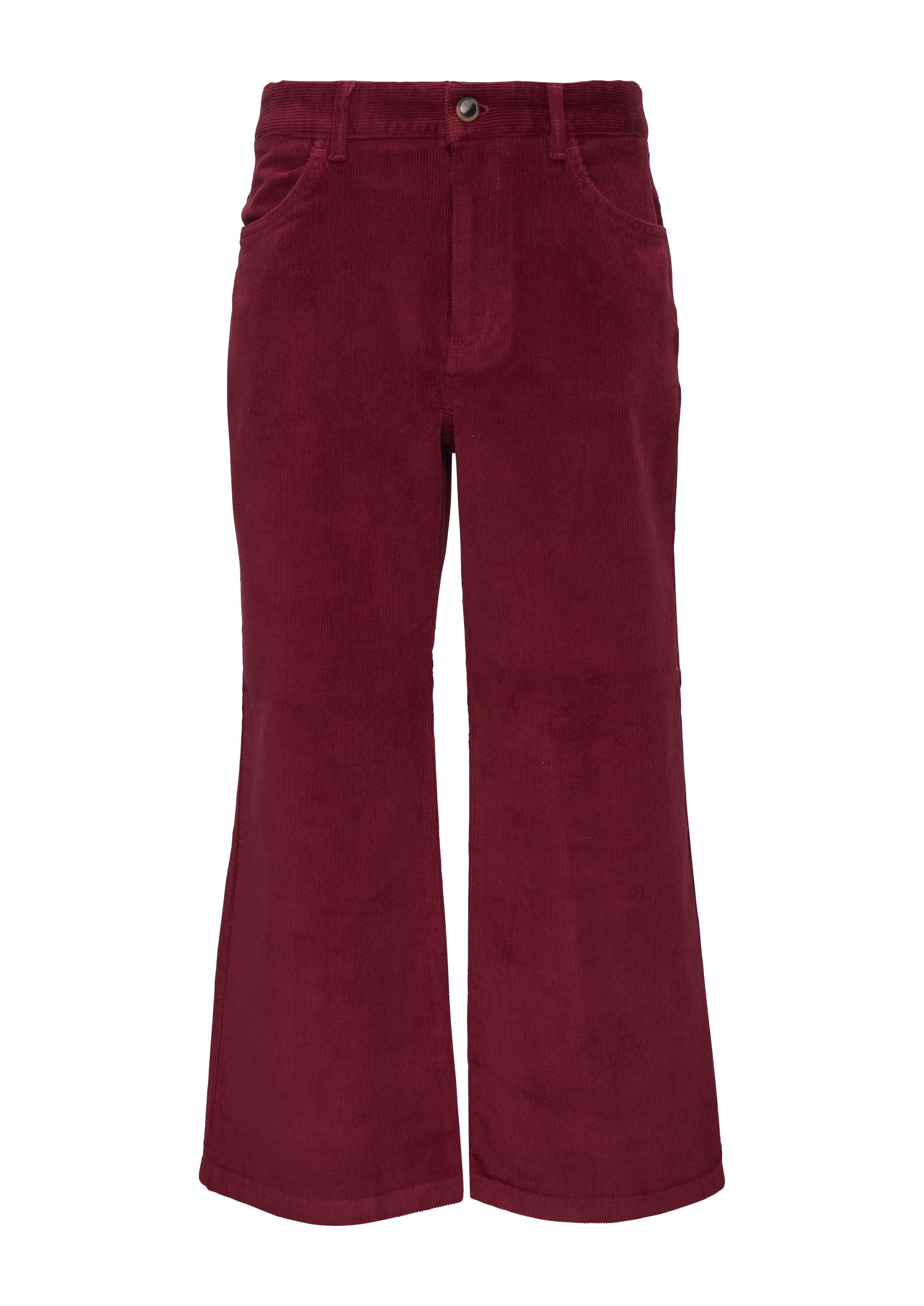 Wide Leg Pantalon s.Oliver en rouge : devant