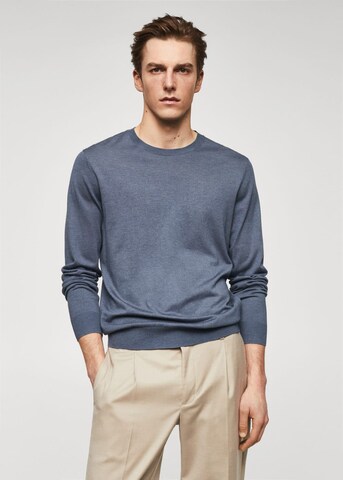 MANGO MAN Pullover 'Seda' i blå: forside