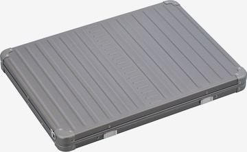 Borsa per laptop di Aleon in grigio: frontale