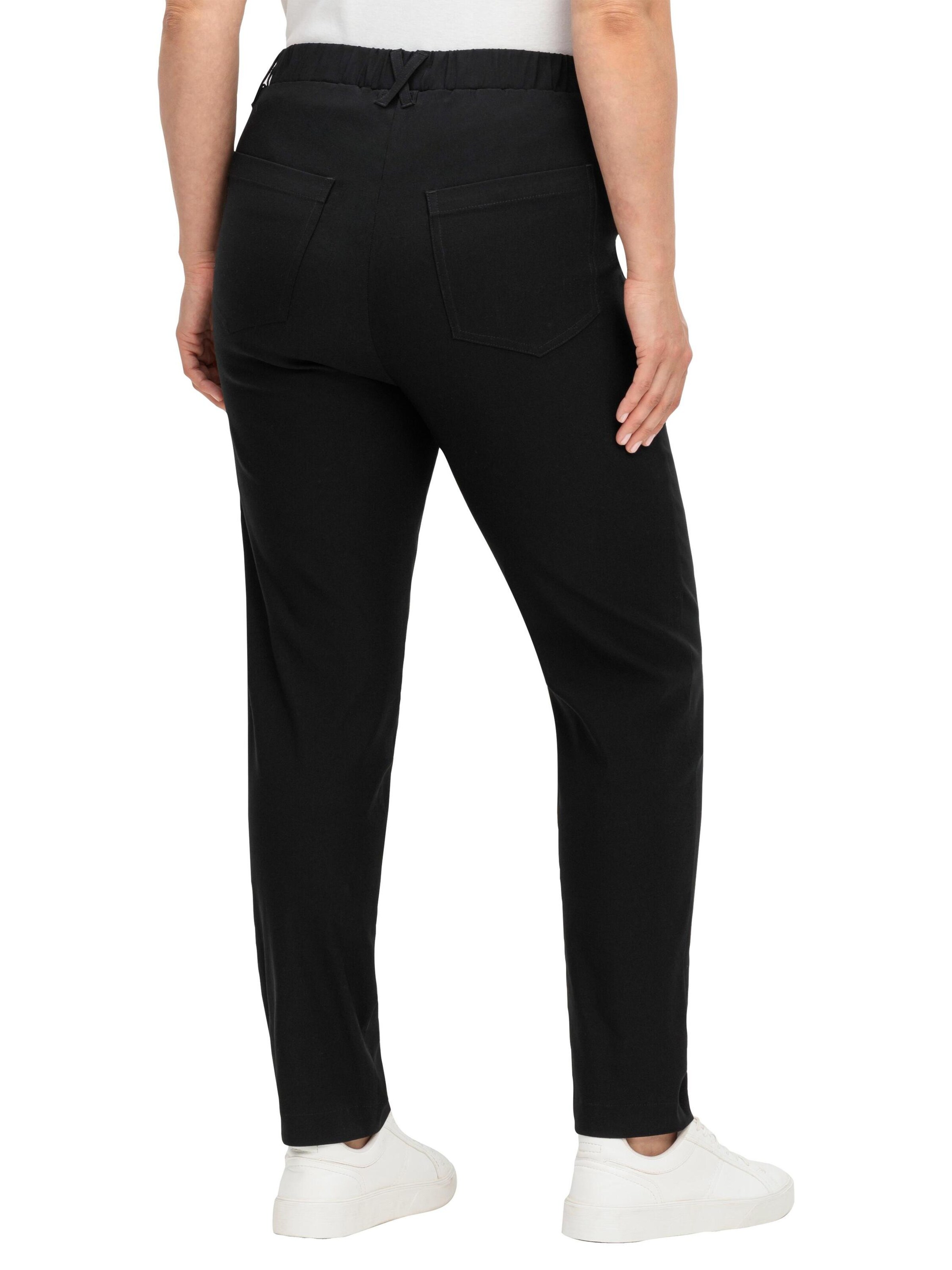 Coupe slim Pantalon SHEEGO en noir