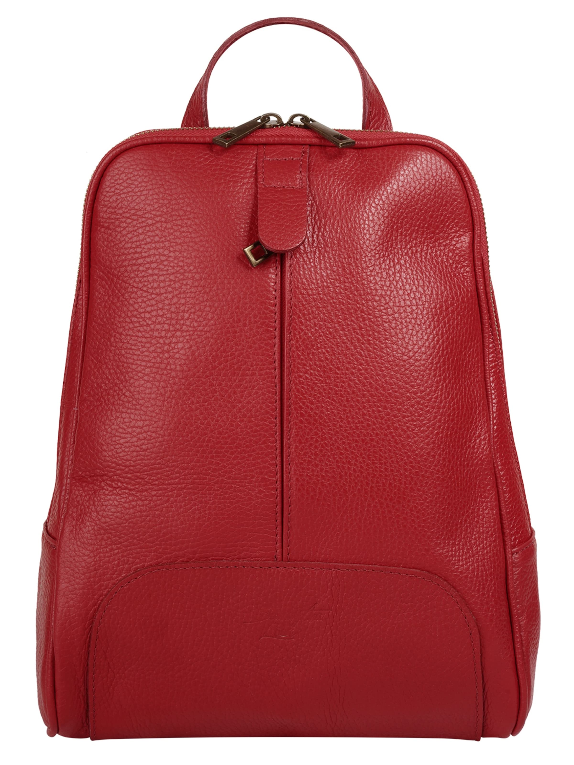 Samantha Look Backpack in Red: front