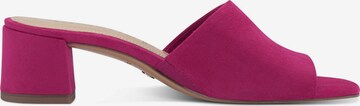 TAMARIS Mules in Pink