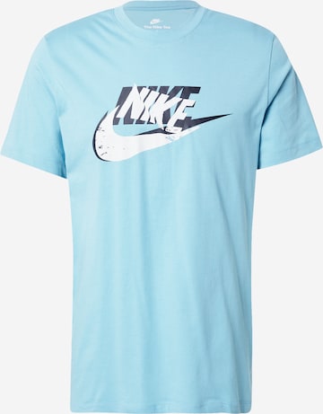 Nike Sportswear Paita 'FUTURA' värissä vihreä: etupuoli