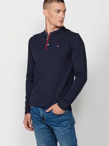 KOROSHI Shirt in Blau