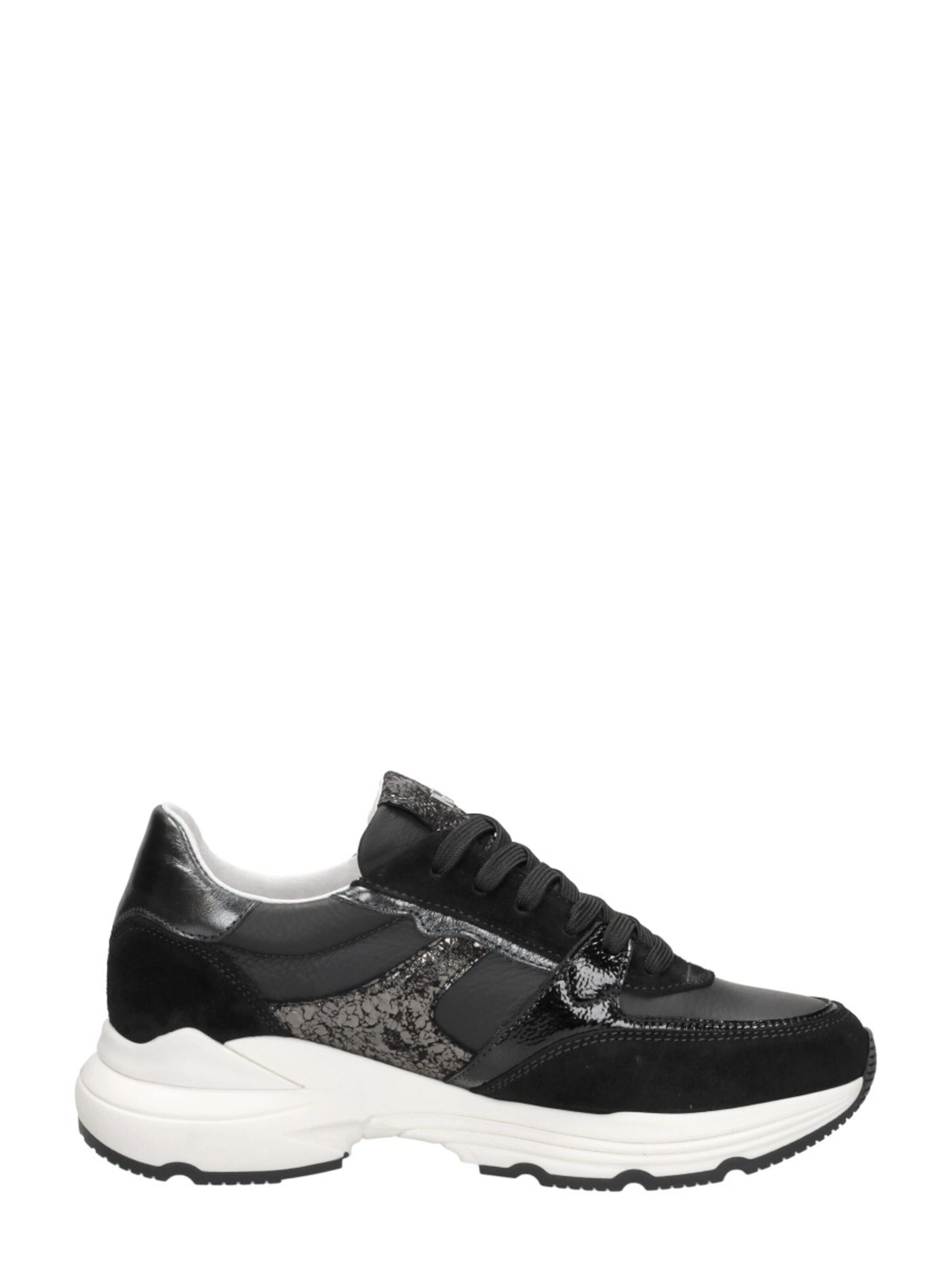 Red-Rag Platform trainers 'Laag' in Black