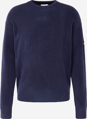 Calvin Klein Sweater in Blue: front