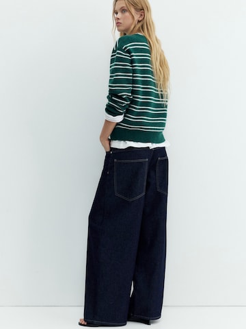 Pull&Bear Pulóver - zöld