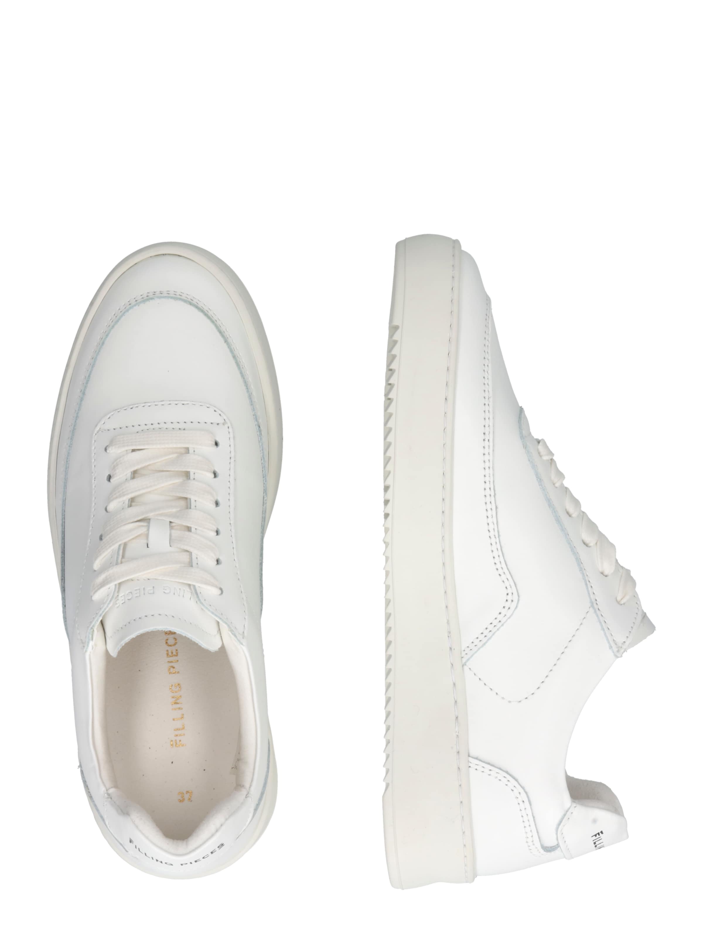 Baskets basses Filling Pieces en blanc