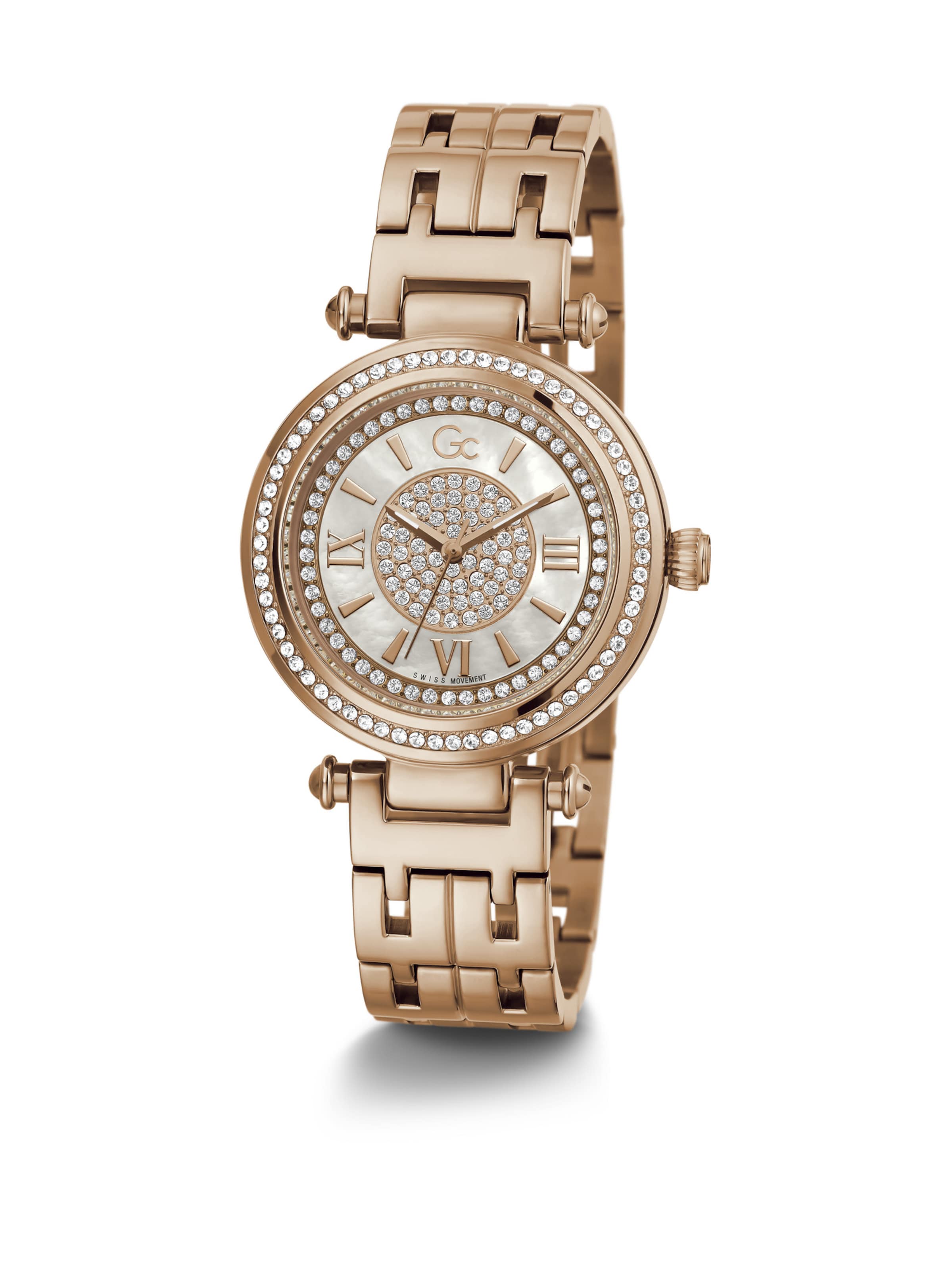Gc Analoguhr 'Gc PrimeChic' in Gold