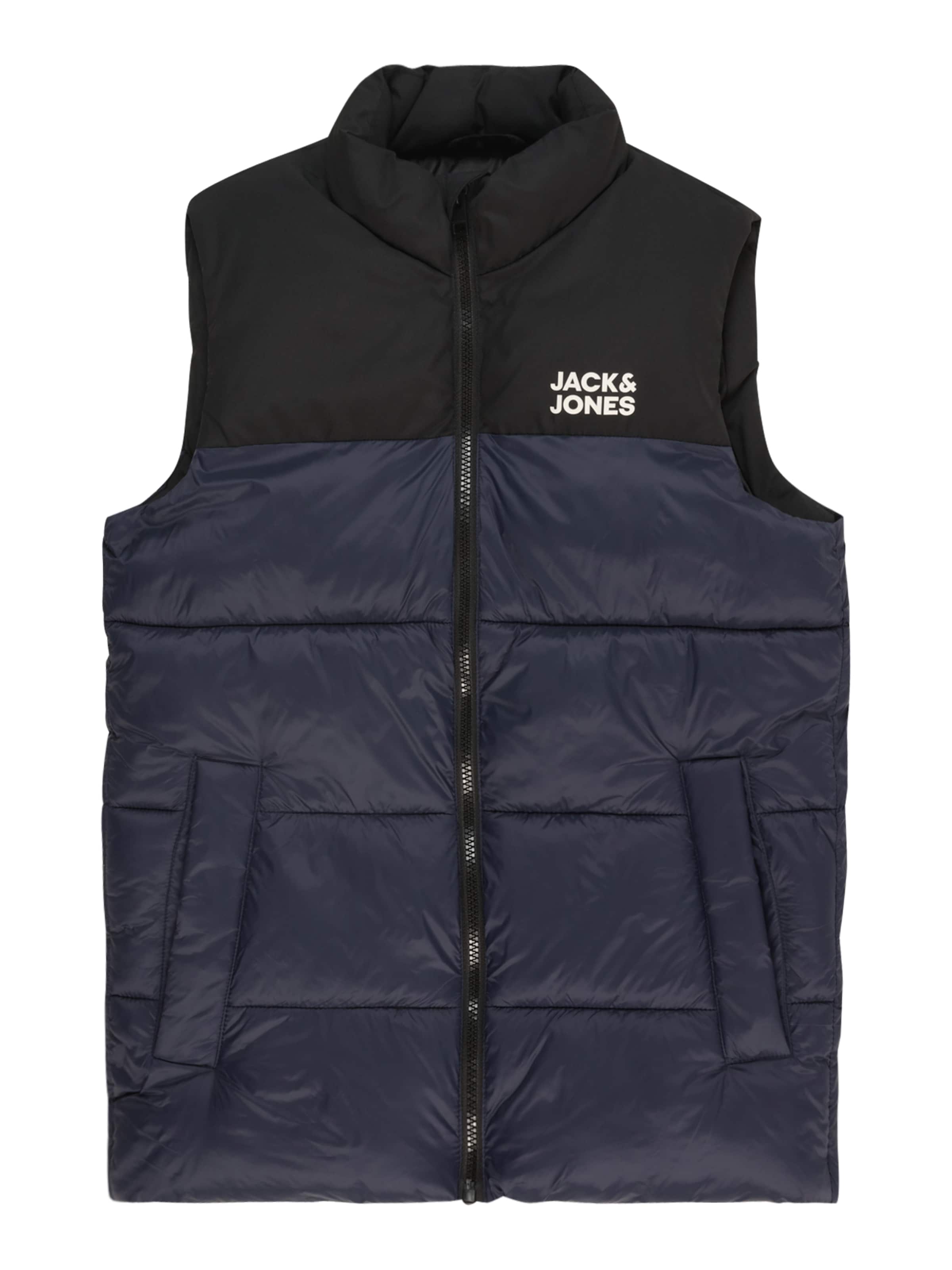 Jack & Jones Junior Weste in Blau: Vorderseite