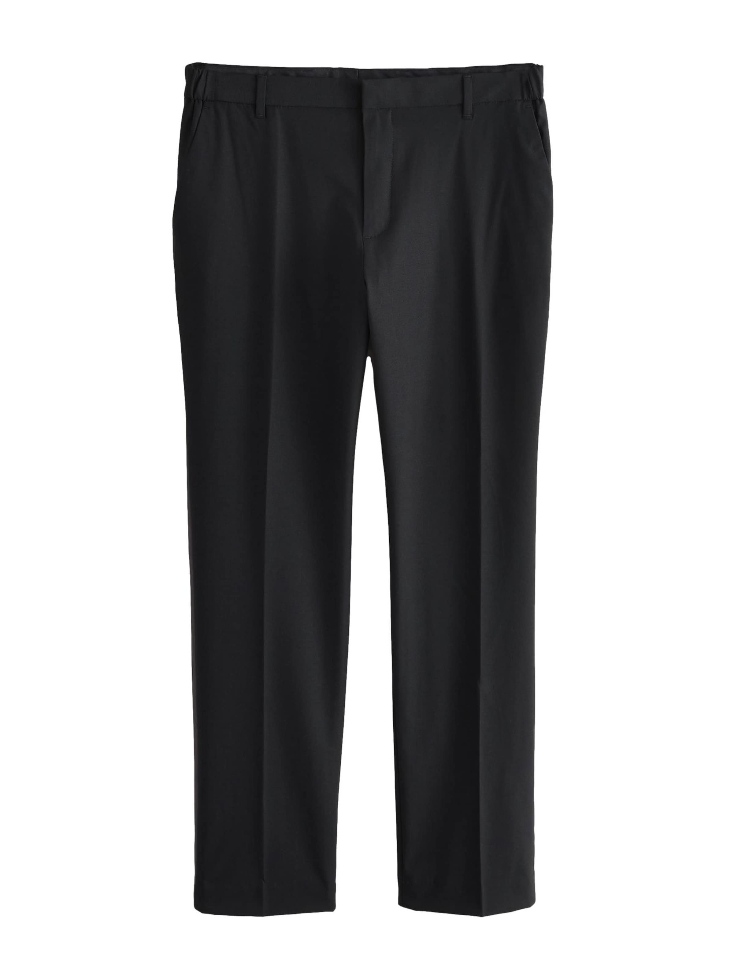 Next - regular Pantalón en negro: frente