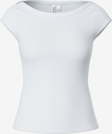 PIECES - Camiseta 'PCSof' en blanco: frente