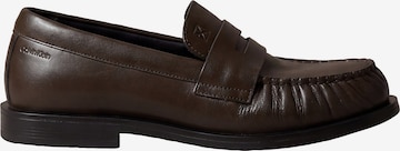 Calvin Klein Instappers in Bruin: voorkant