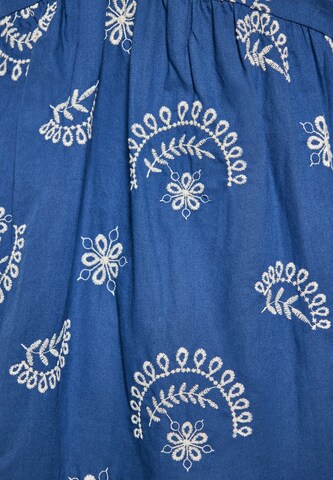 DreiMaster Vintage Summer Dress in Blue