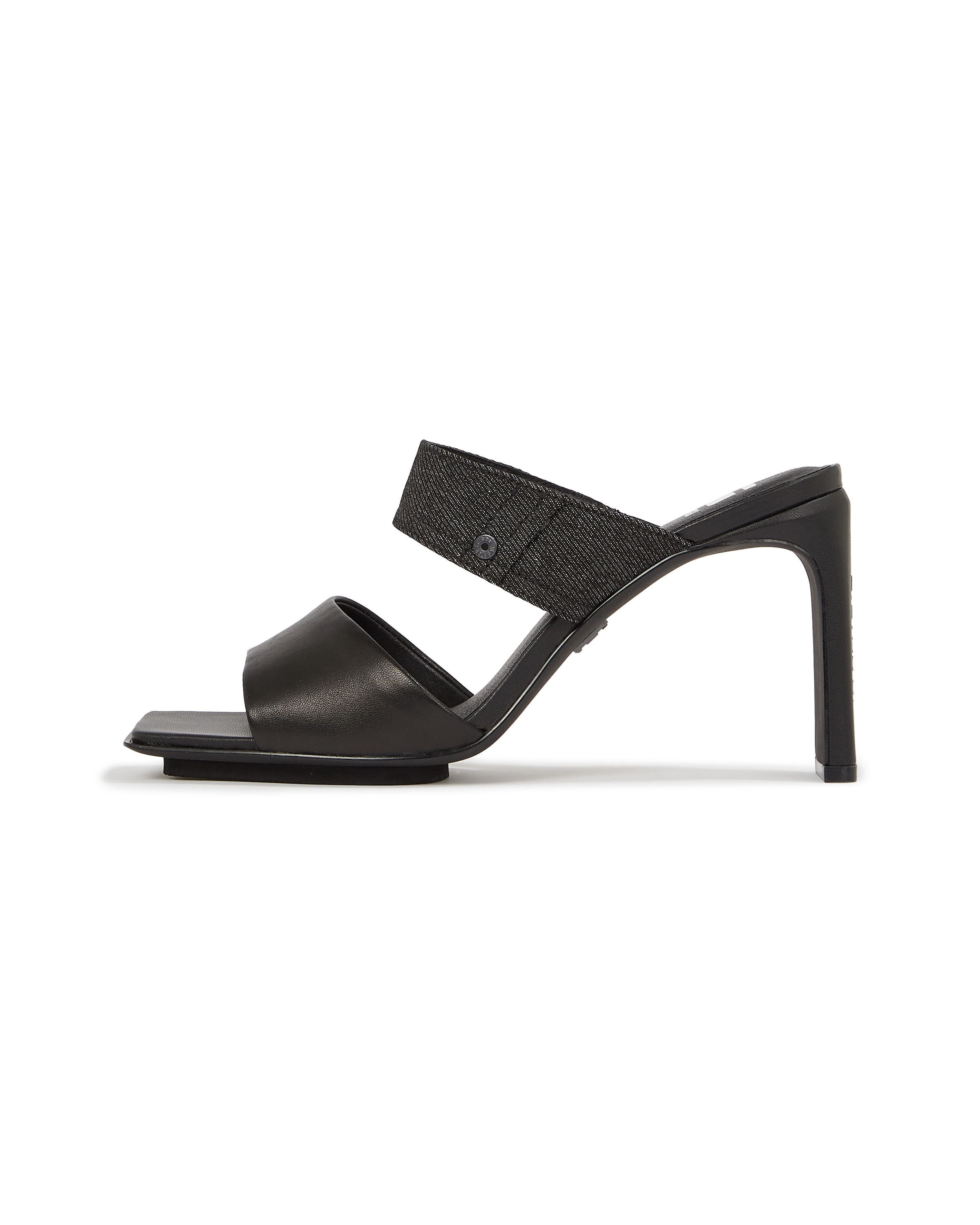 G-STAR Sandal - 'Darcy Leather Mule' in Schwarz: Vorderseite