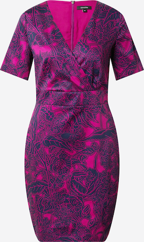 Robe fourreau COMMA en violet : devant