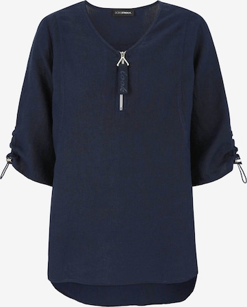 Doris Streich Bluse in Blau: Vorderseite