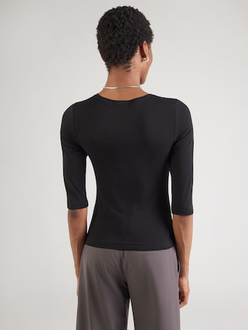 WEEKDAY T-shirt 'Enora' i svart