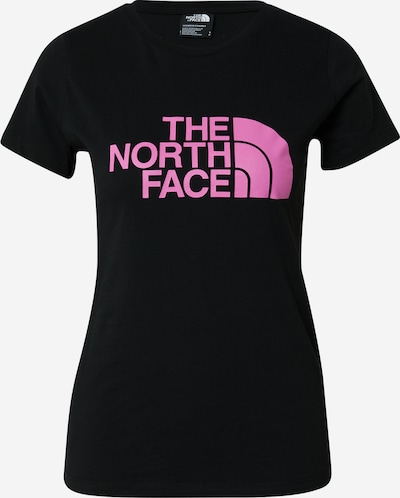 THE NORTH FACE T-Krekls 'Easy', krāsa - rozā / melns, Preces skats