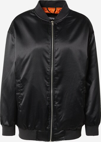 Urban Classics - Chaqueta de entretiempo en negro: frente