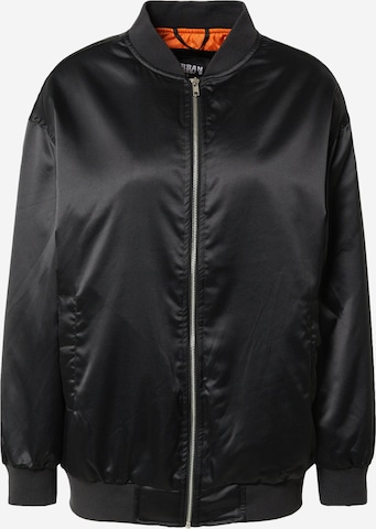 Urban Classics Between-Season Jacket in Black: front