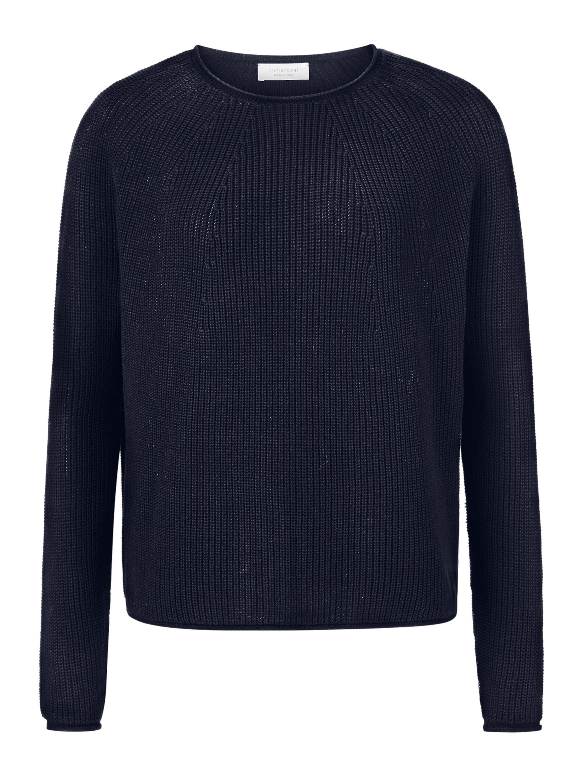 mėlyna Rich & Royal Megztinis: priekis
