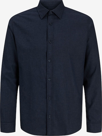 JACK & JONES Regular Fit Skjorte 'JJEFIELD' i blå: forside